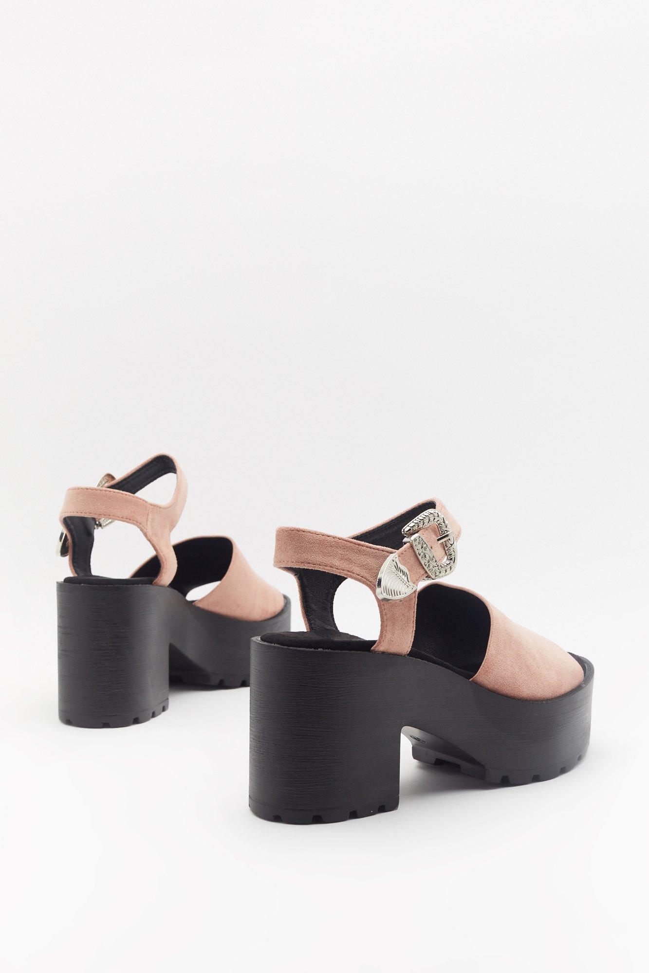 Open to suggestions deals faux suede sandal