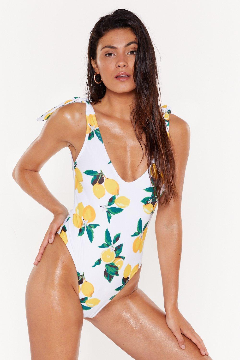 asda lemon swimsuit