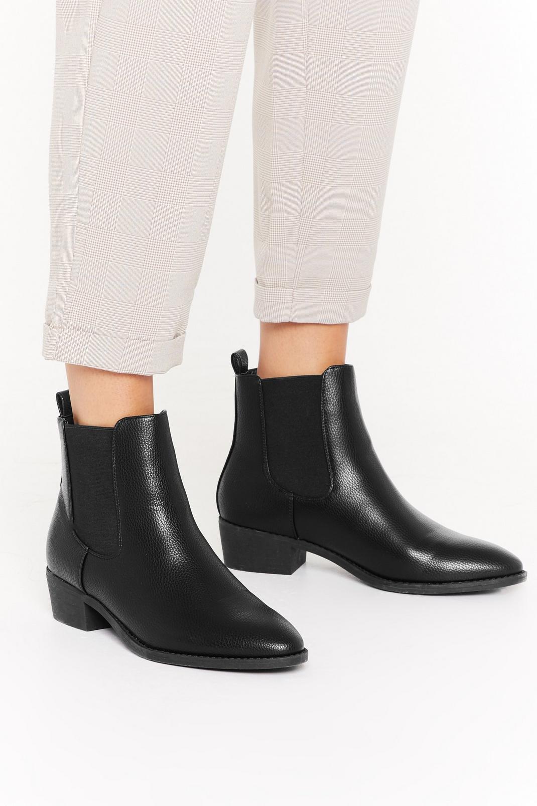 Boot Scootin' Boogie Faux Leather Chelsea Boots image number 1