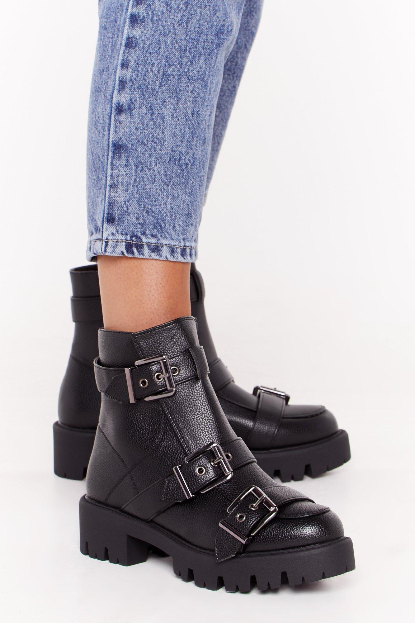 big buckle boots