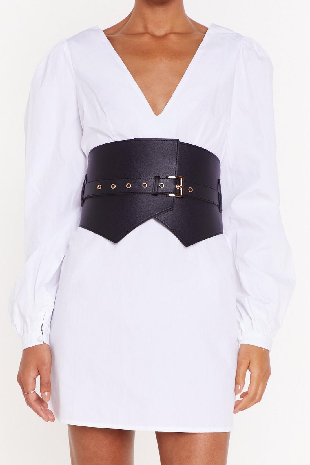 Eyelet Buckle Front Corset Belt | Nasty Gal