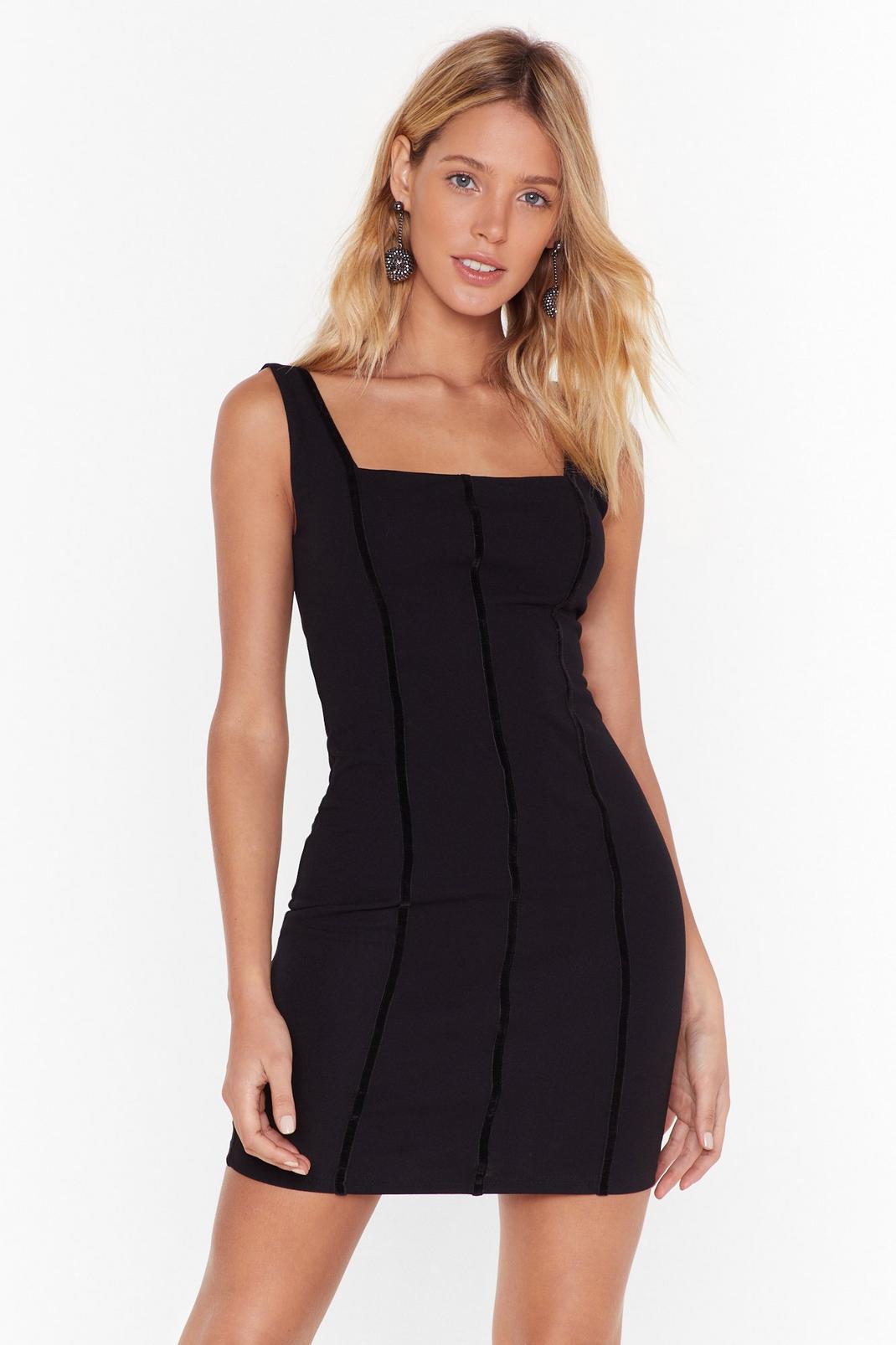 Throw a Hissy Fit Square Neck Mini Dress image number 1