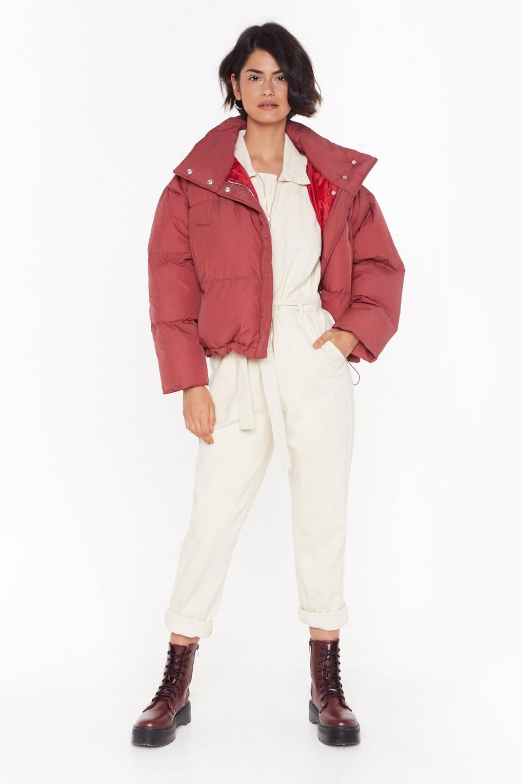 All Bases Covered Padded Cropped Coat image number 1