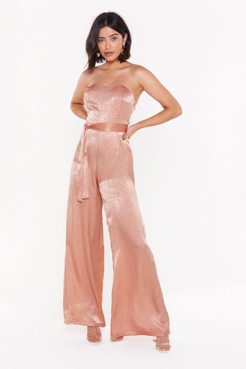 nasty gal pink jumpsuit