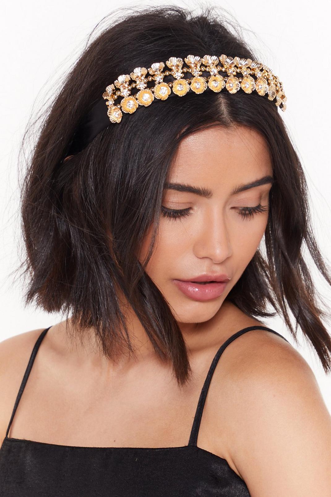 Build Me Up Buttercup Diamante Headband image number 1