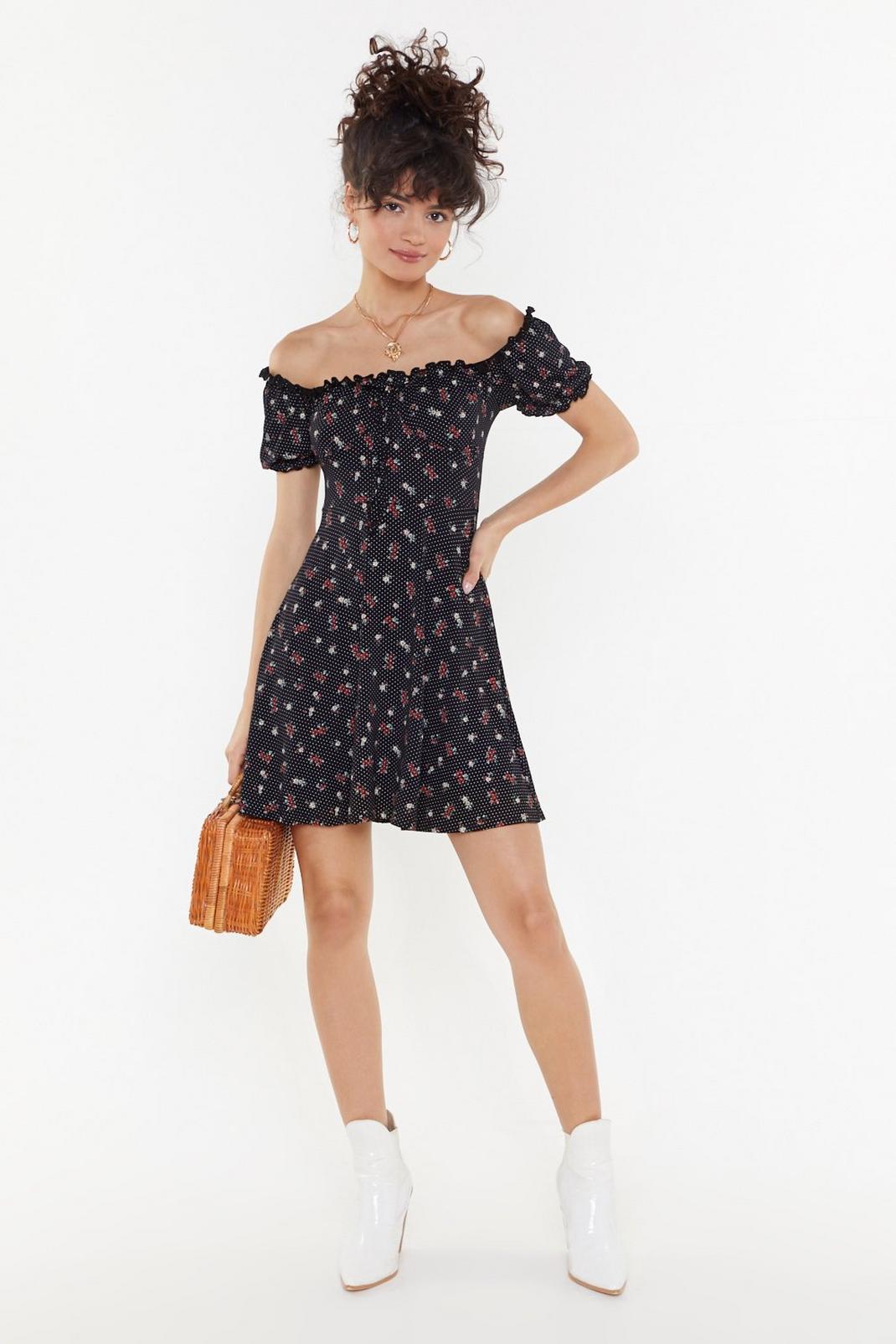 All We Grow Floral Mini Dress image number 1