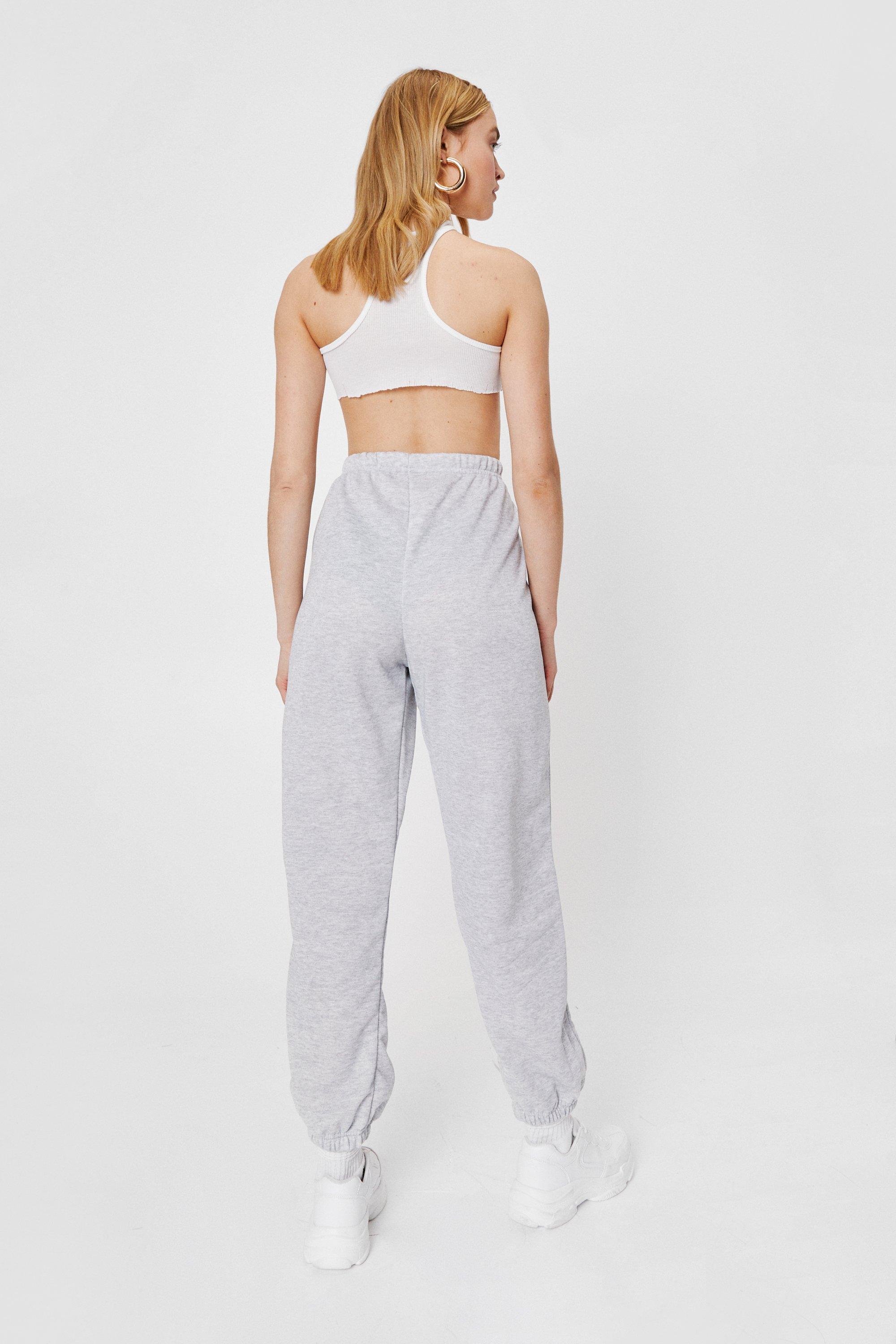 nasty gal grey joggers