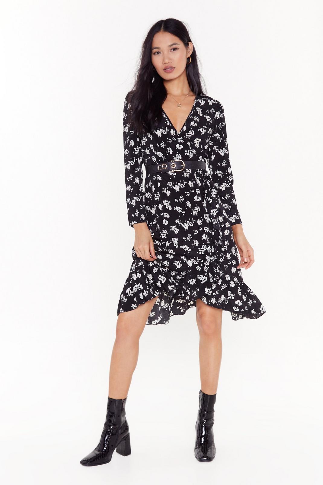If It Were Up to Tea Floral Midi Dress image number 1