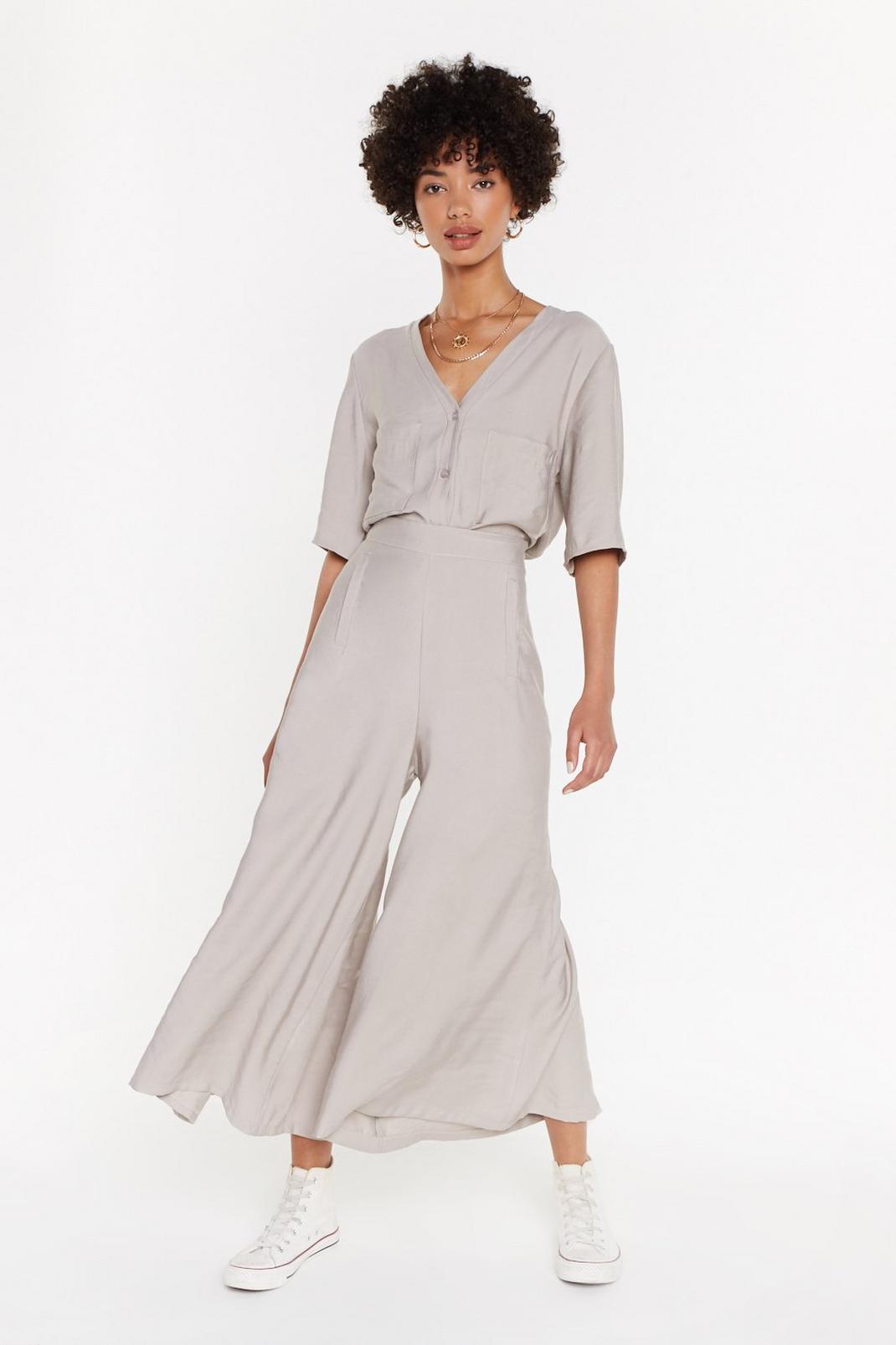 Wide Leg Co-Ord Culotte image number 1