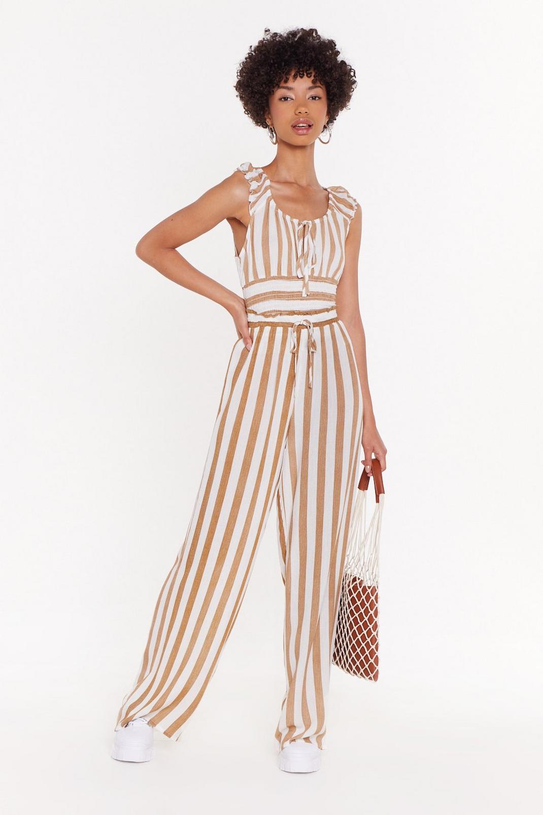 Get Stripe to It Wide-Leg Striped Pants image number 1