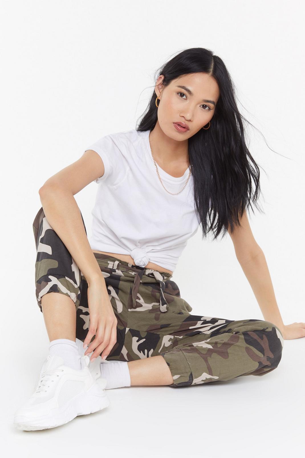 Camo Utility Trousers image number 1