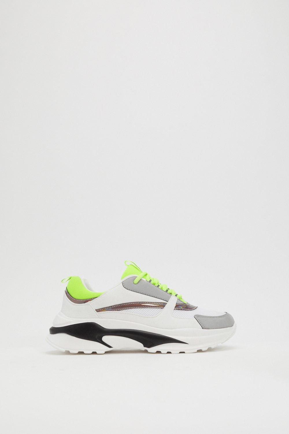 Neon deals chunky trainers