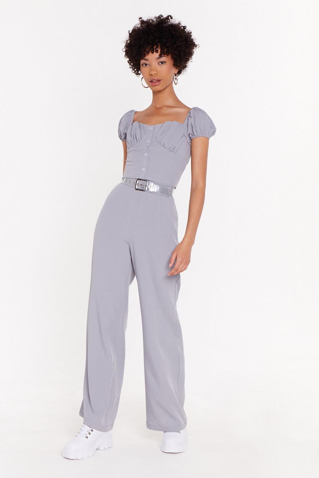 High On Life High-Waisted Linen Trousers image number 1