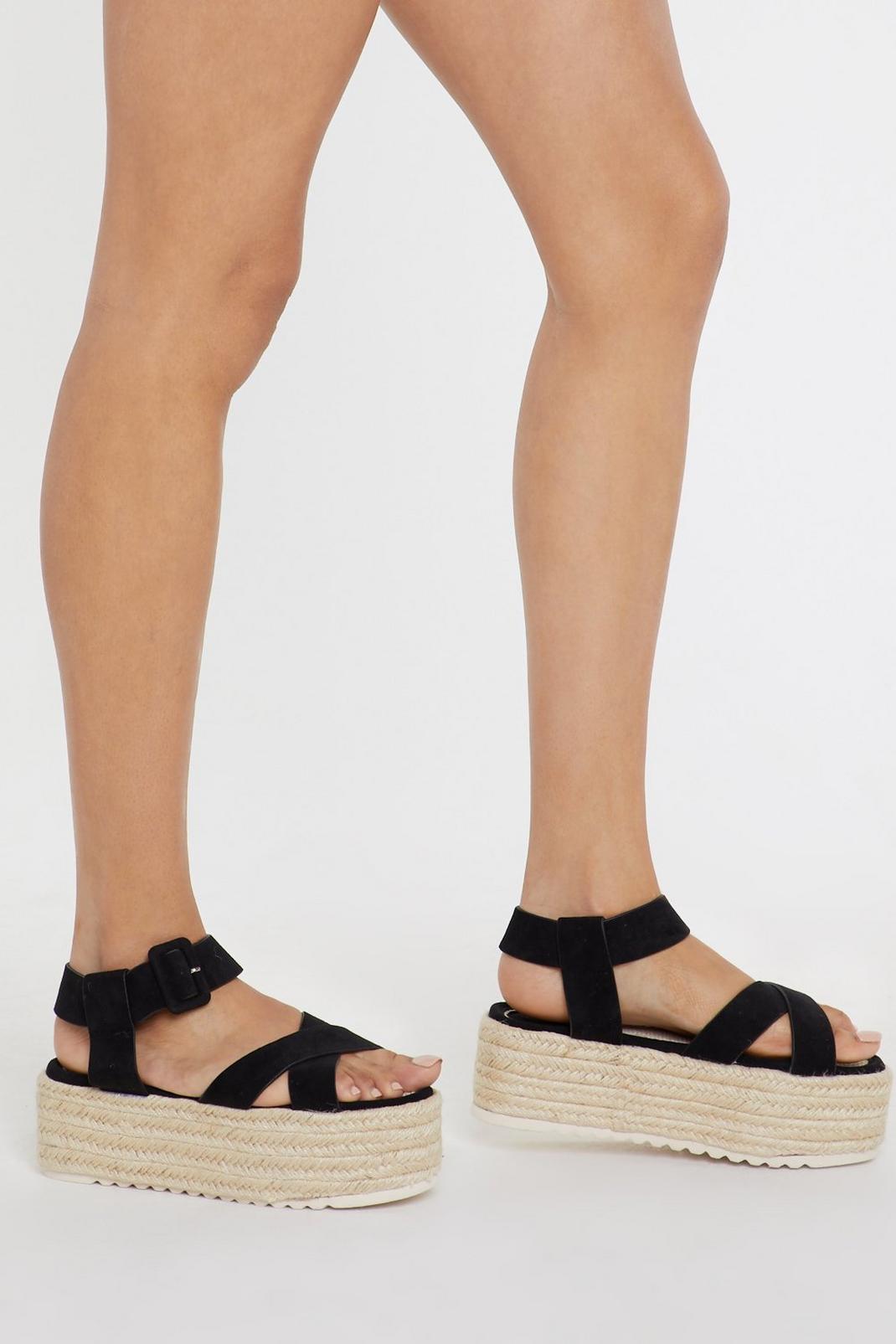 Faux Suedes to Be Nice Espadrille Sandals image number 1
