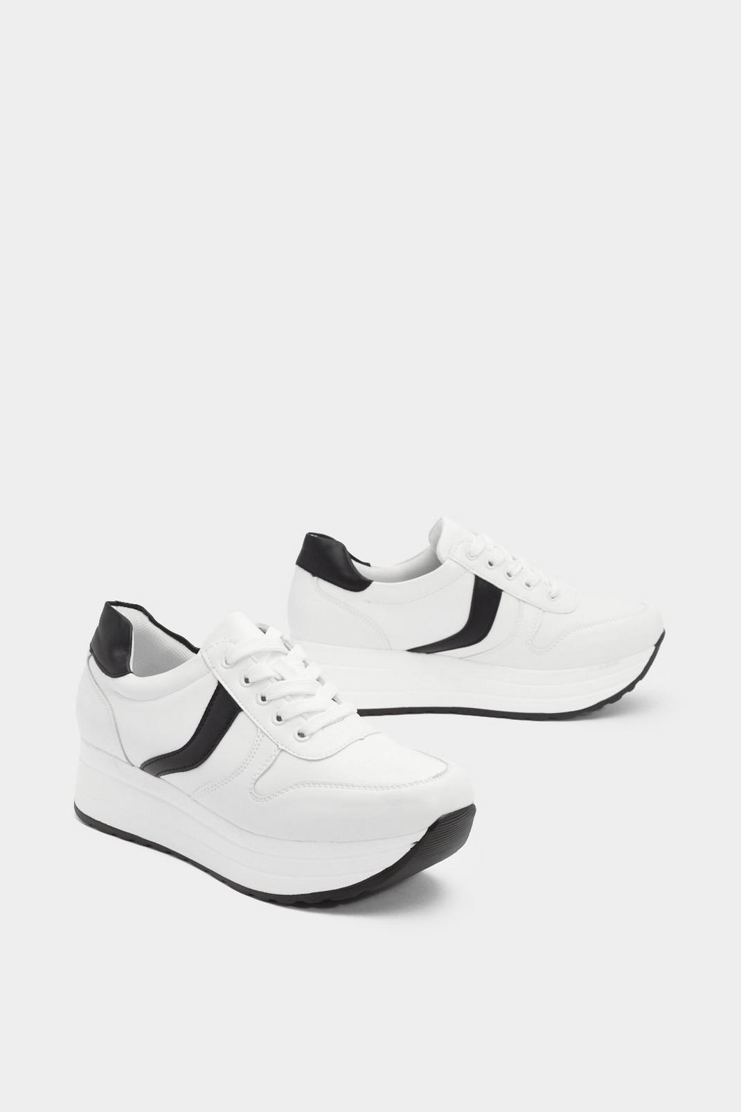 Contrast Platform Runner Sneaker image number 1