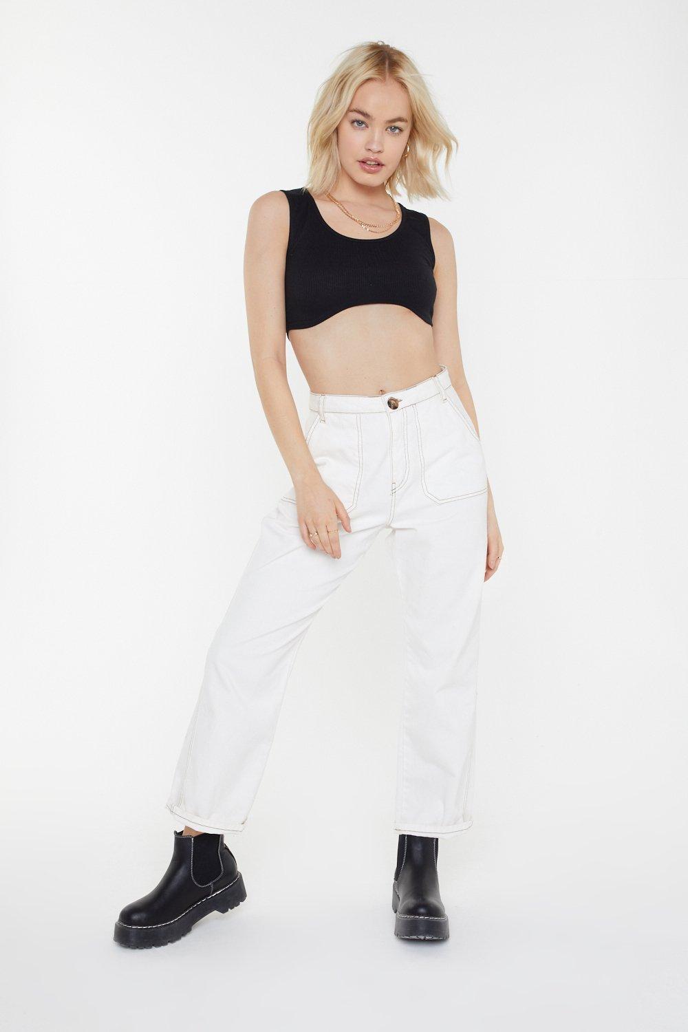 Cut-Out For the Count Underboob Crop Top