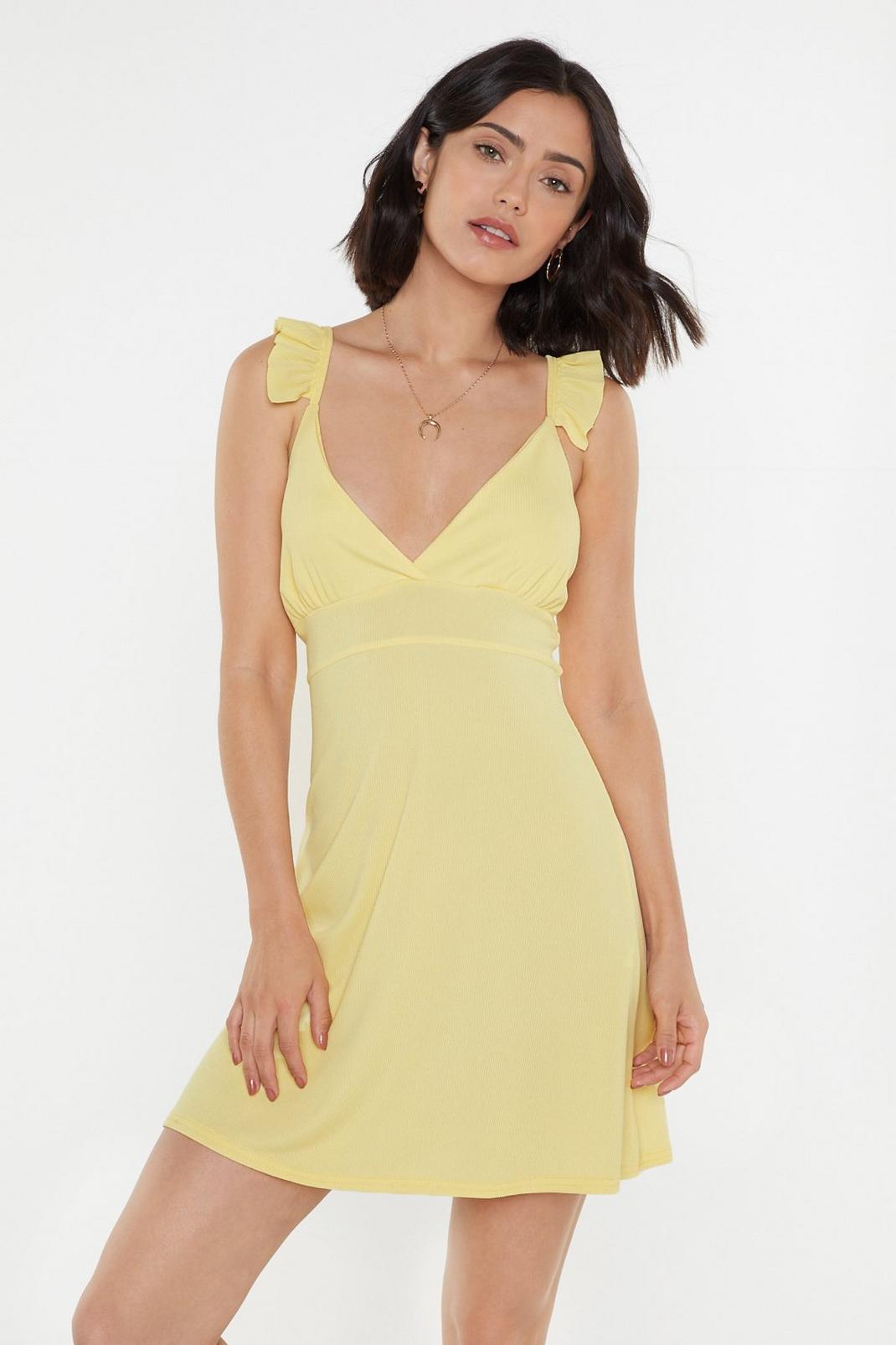 Pastel Rib Mini Dress image number 1