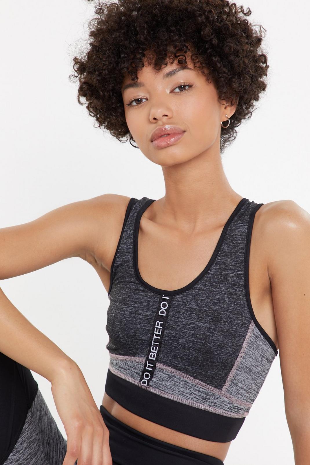 Do It Better Sports Cropped Tank Top image number 1