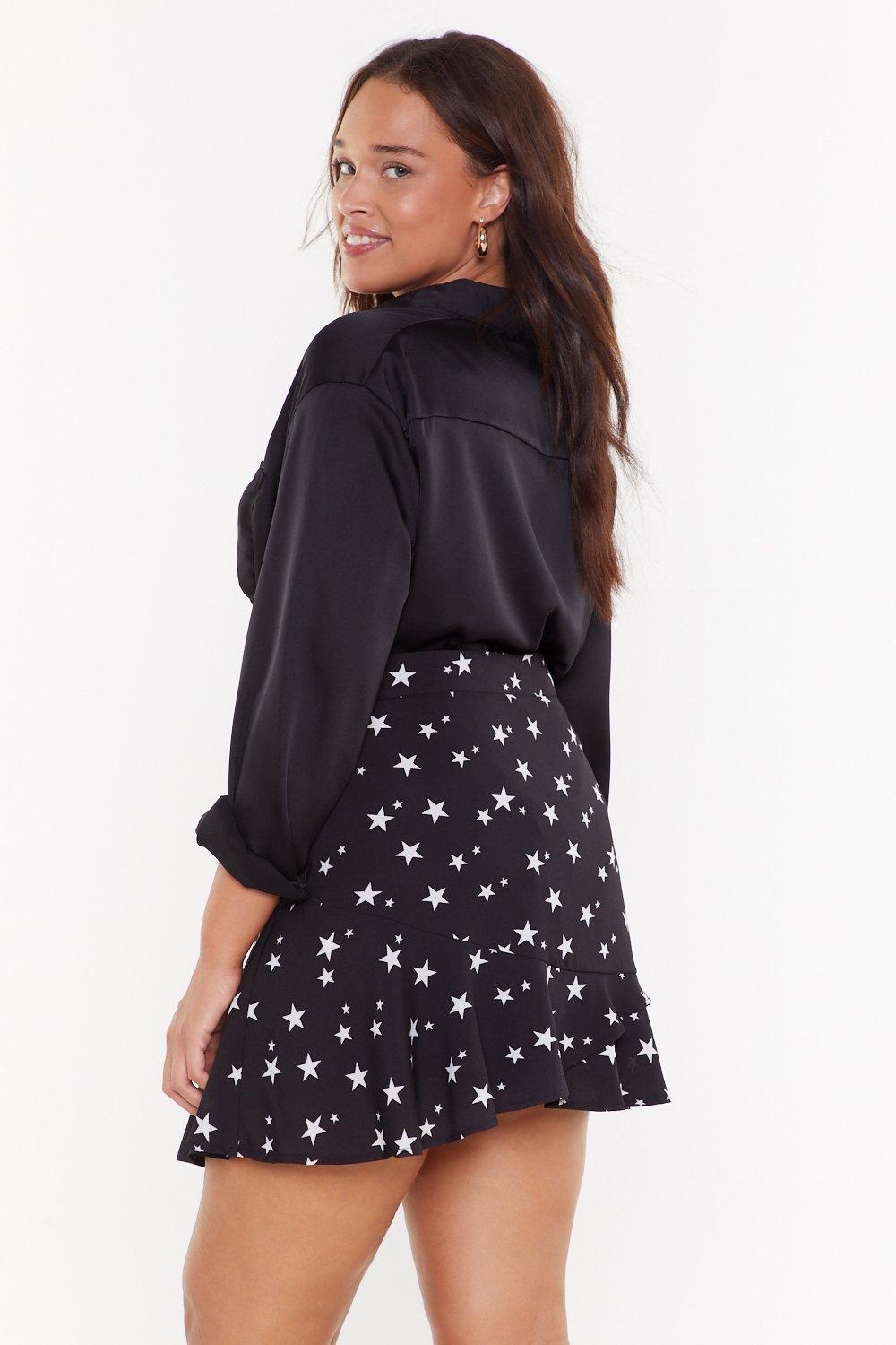 plus size star skirt