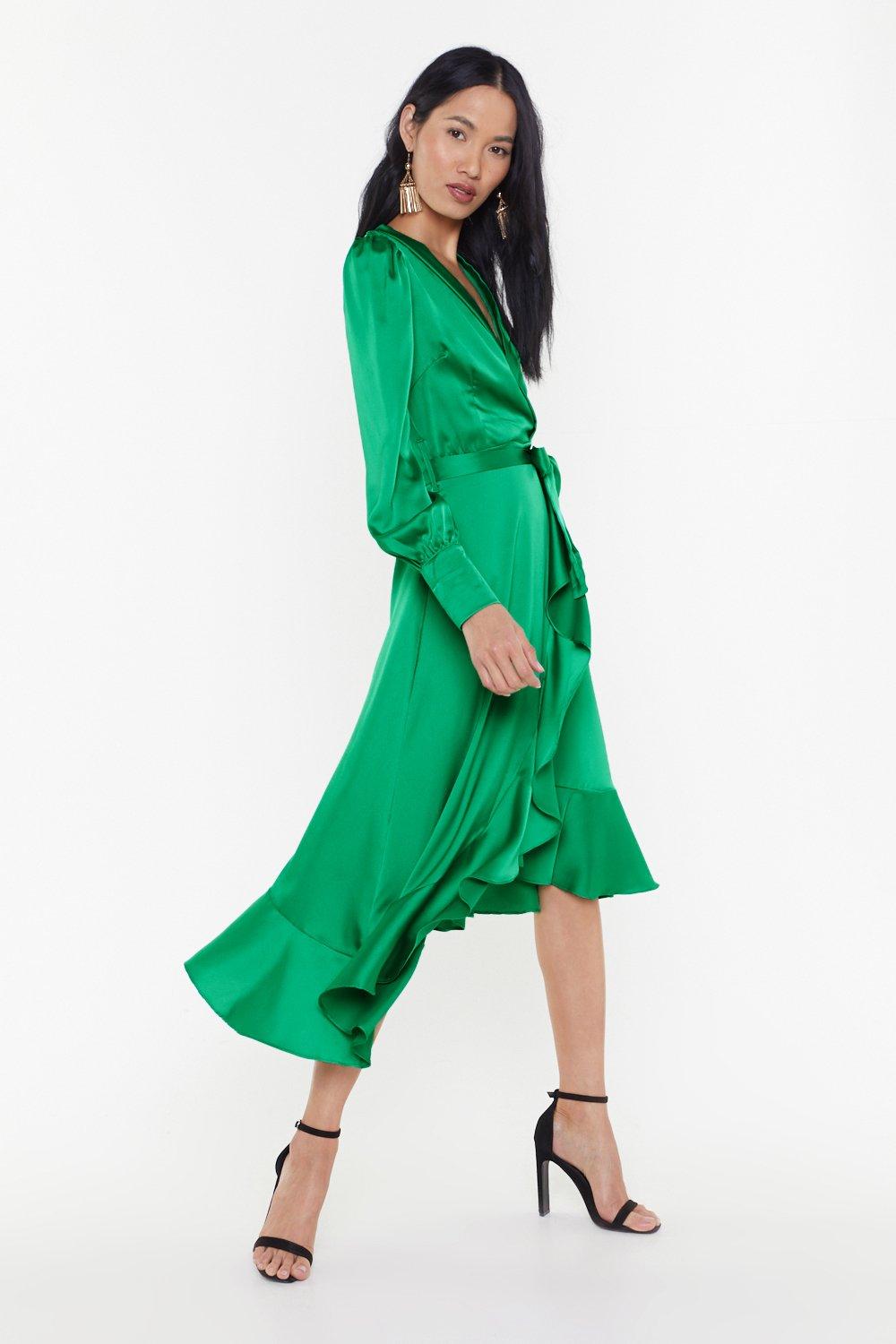 Nasty gal cheap wrap dress