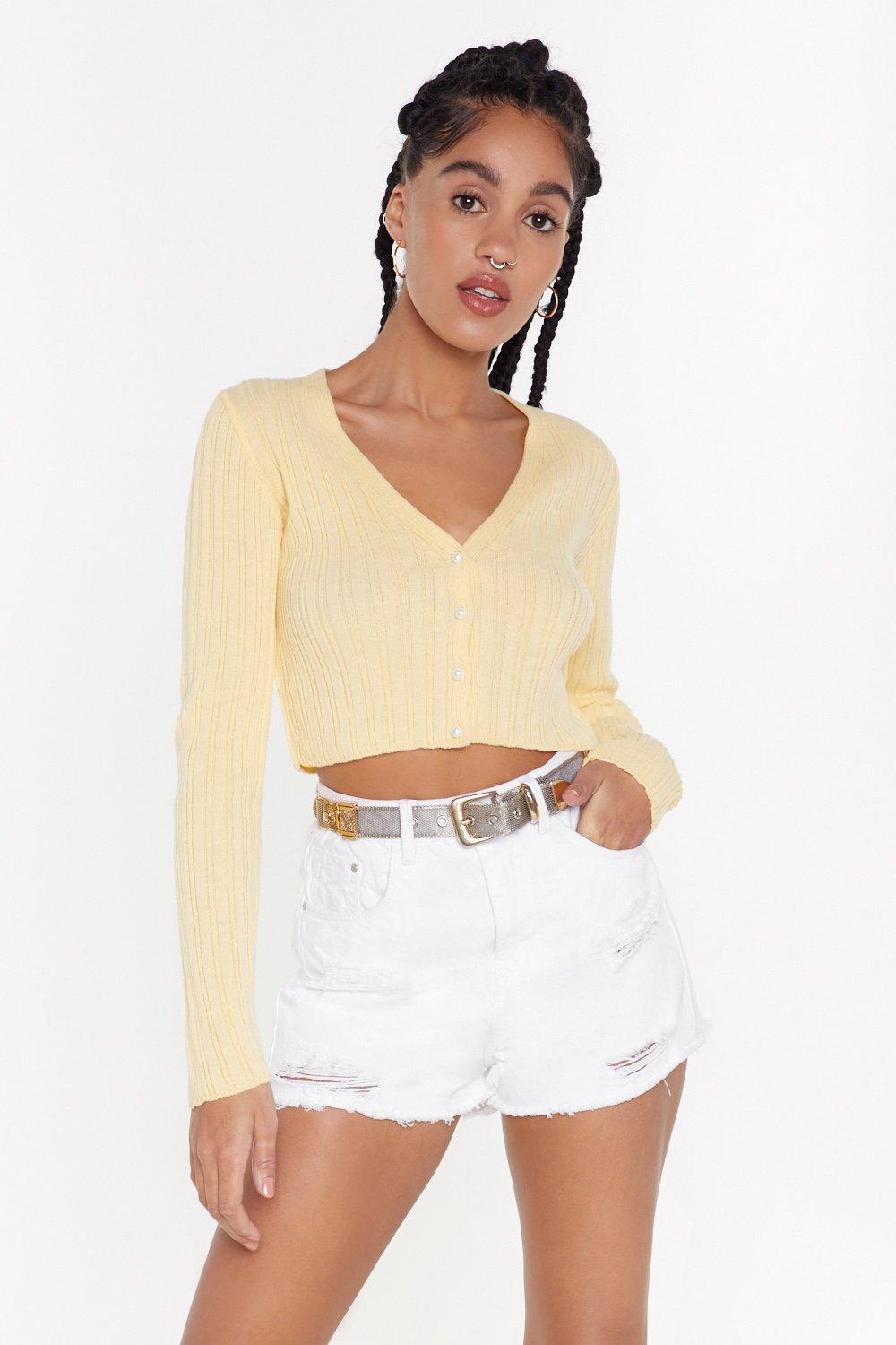 nasty gal cropped sweater