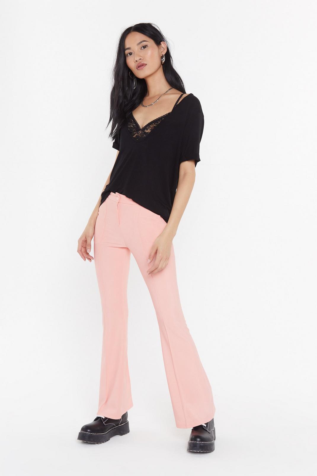 Flare Me Down Tailored Pants image number 1