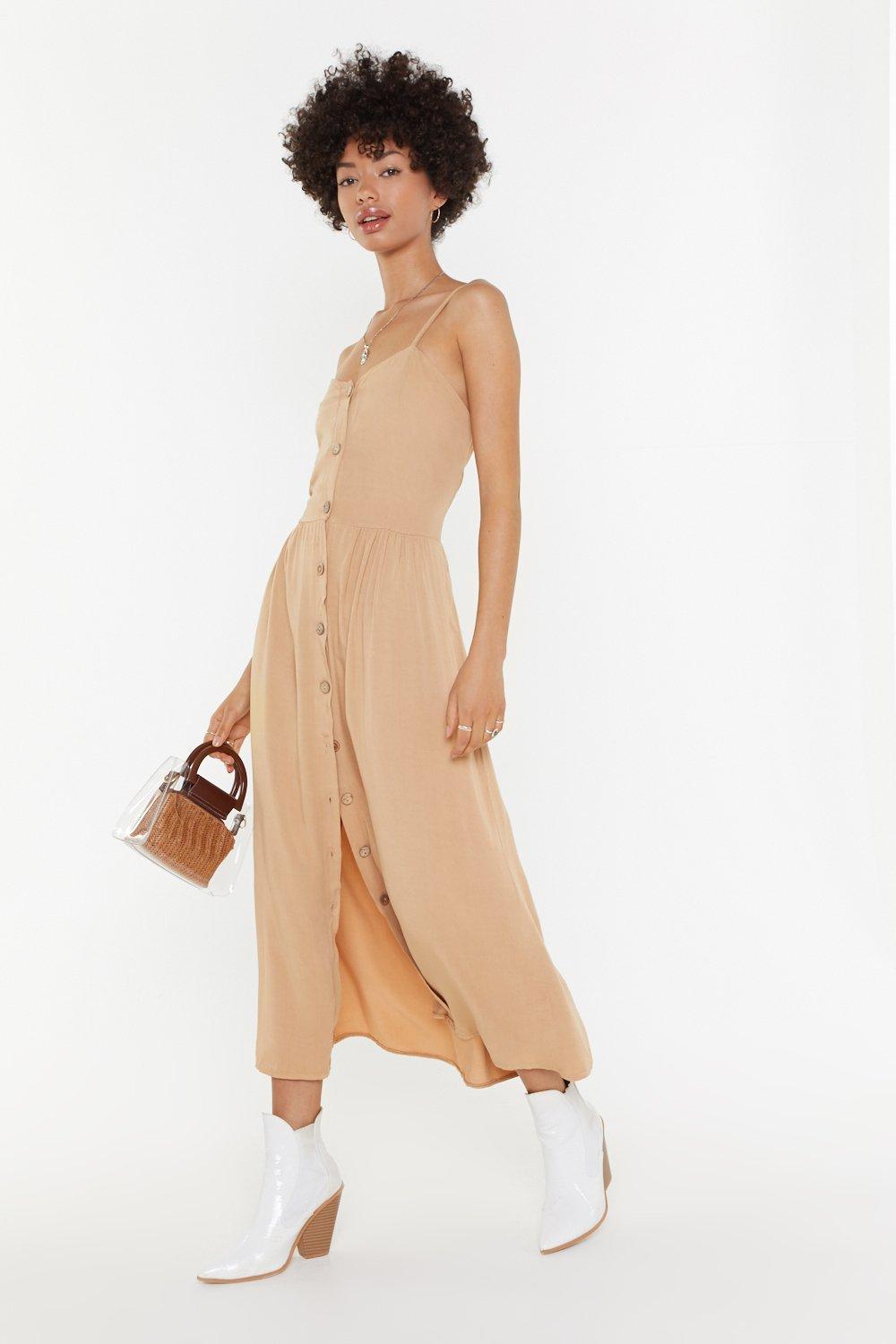 nasty gal midi dress