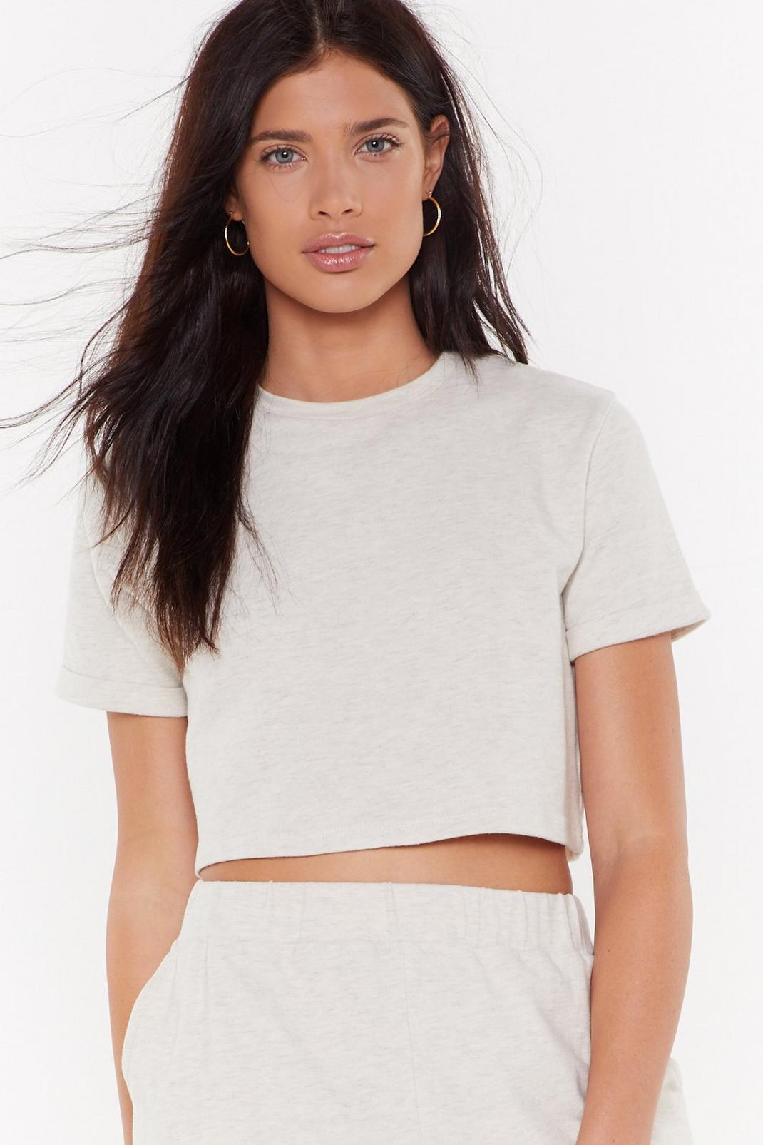We've Got the Chill Factor Lounge Crop Top image number 1