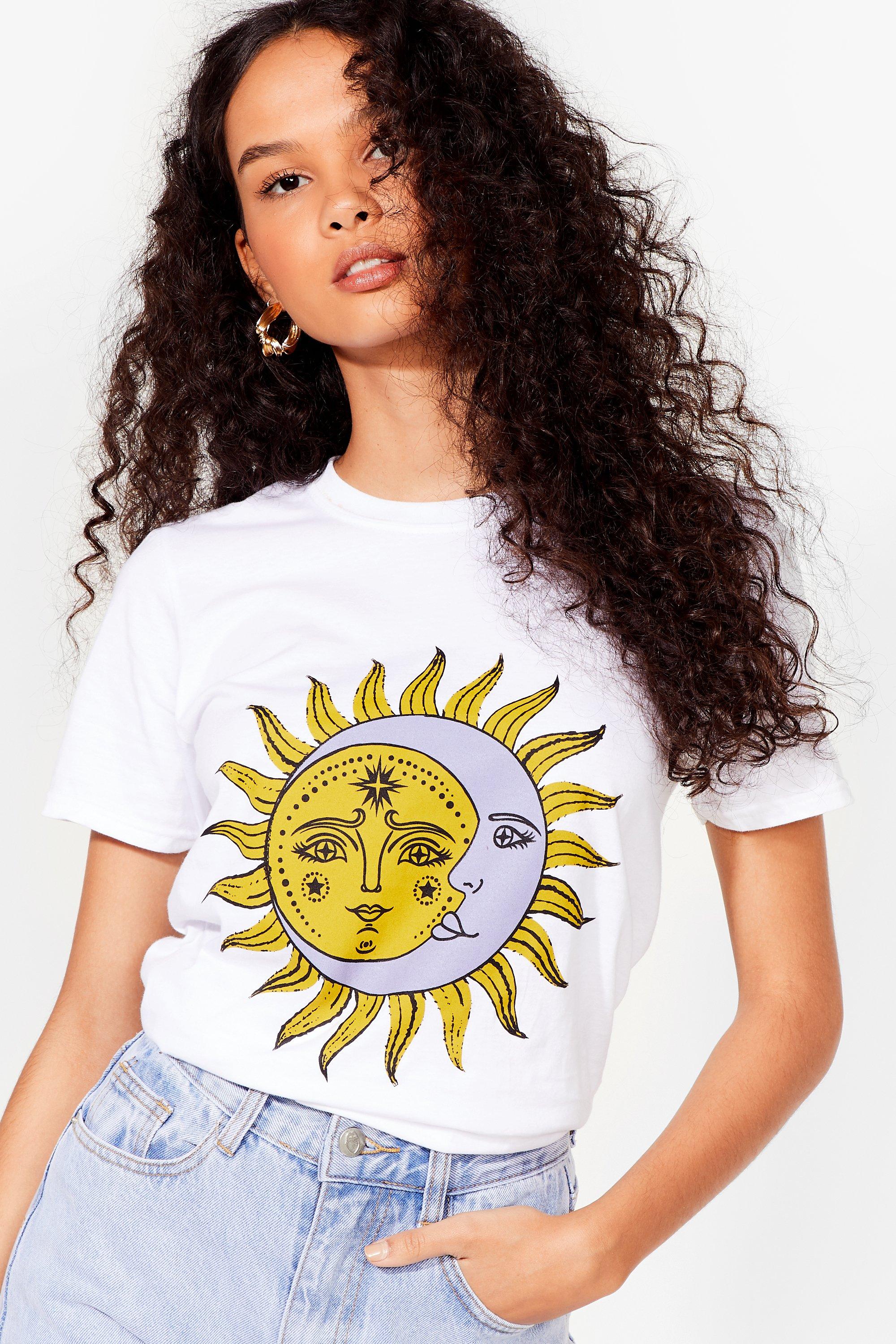 sun moon t shirt