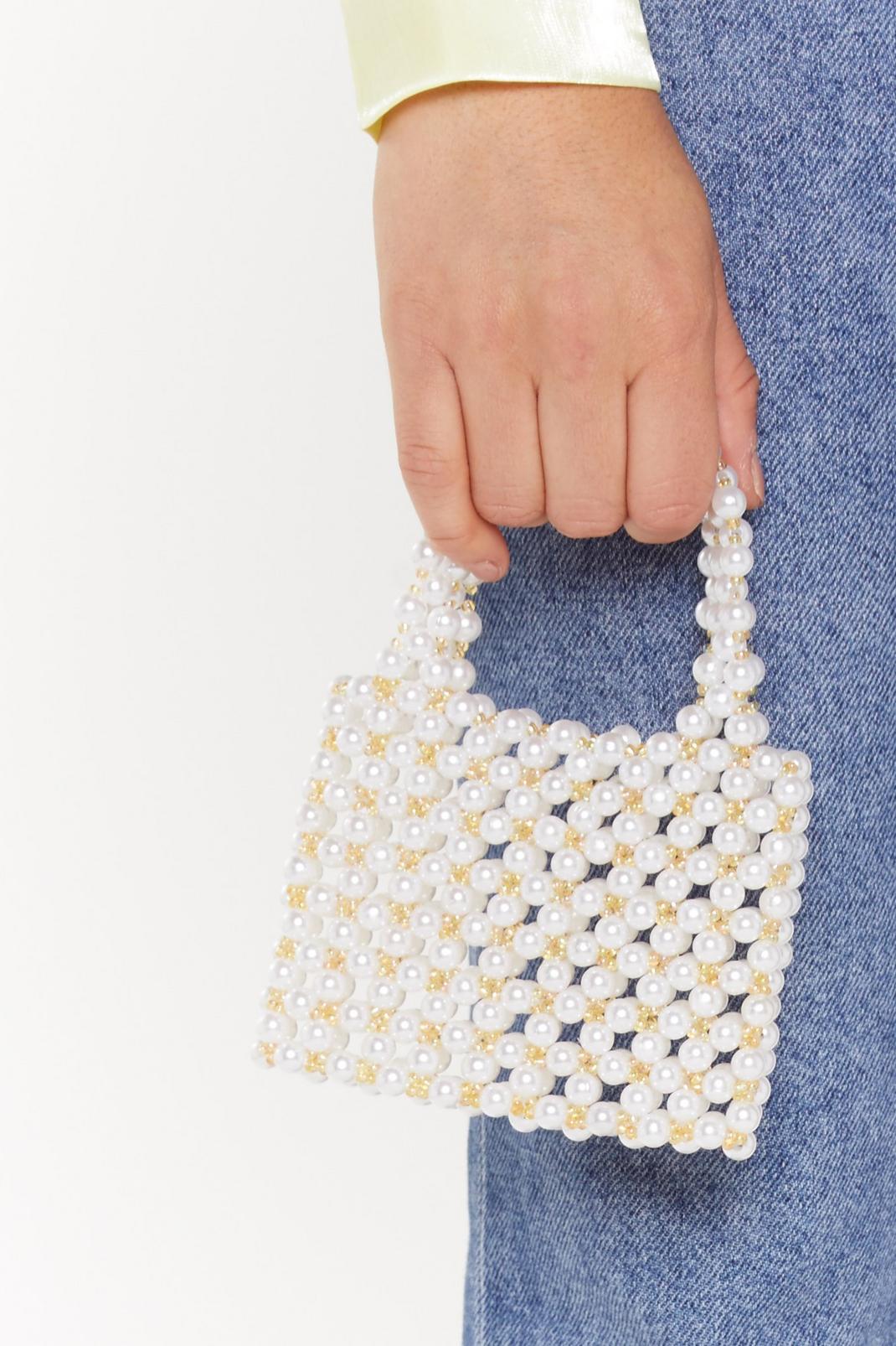 WANT Mixed Messages Mini Beaded Bag image number 1