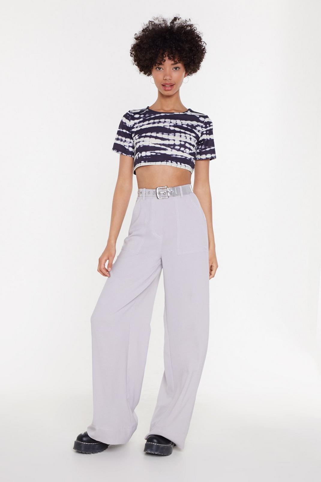 An Absolute Stitch Wide-Leg Pants image number 1