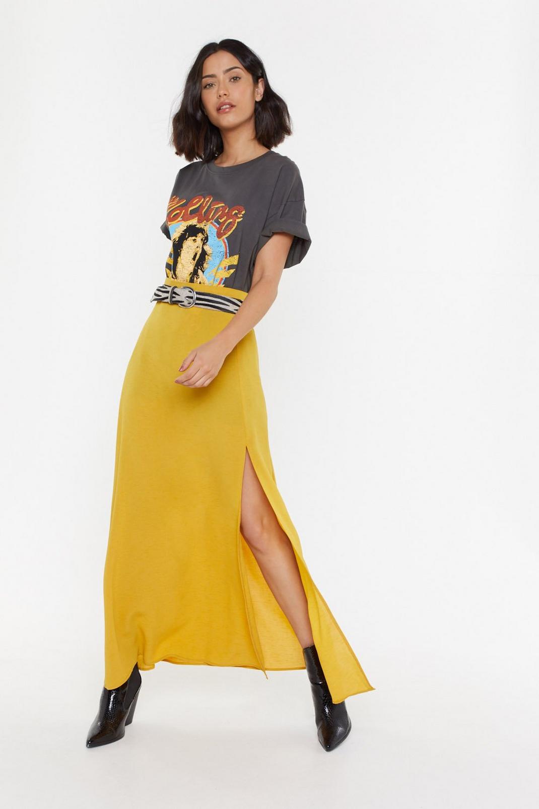 Time to Slit the Road Maxi Skirt image number 1