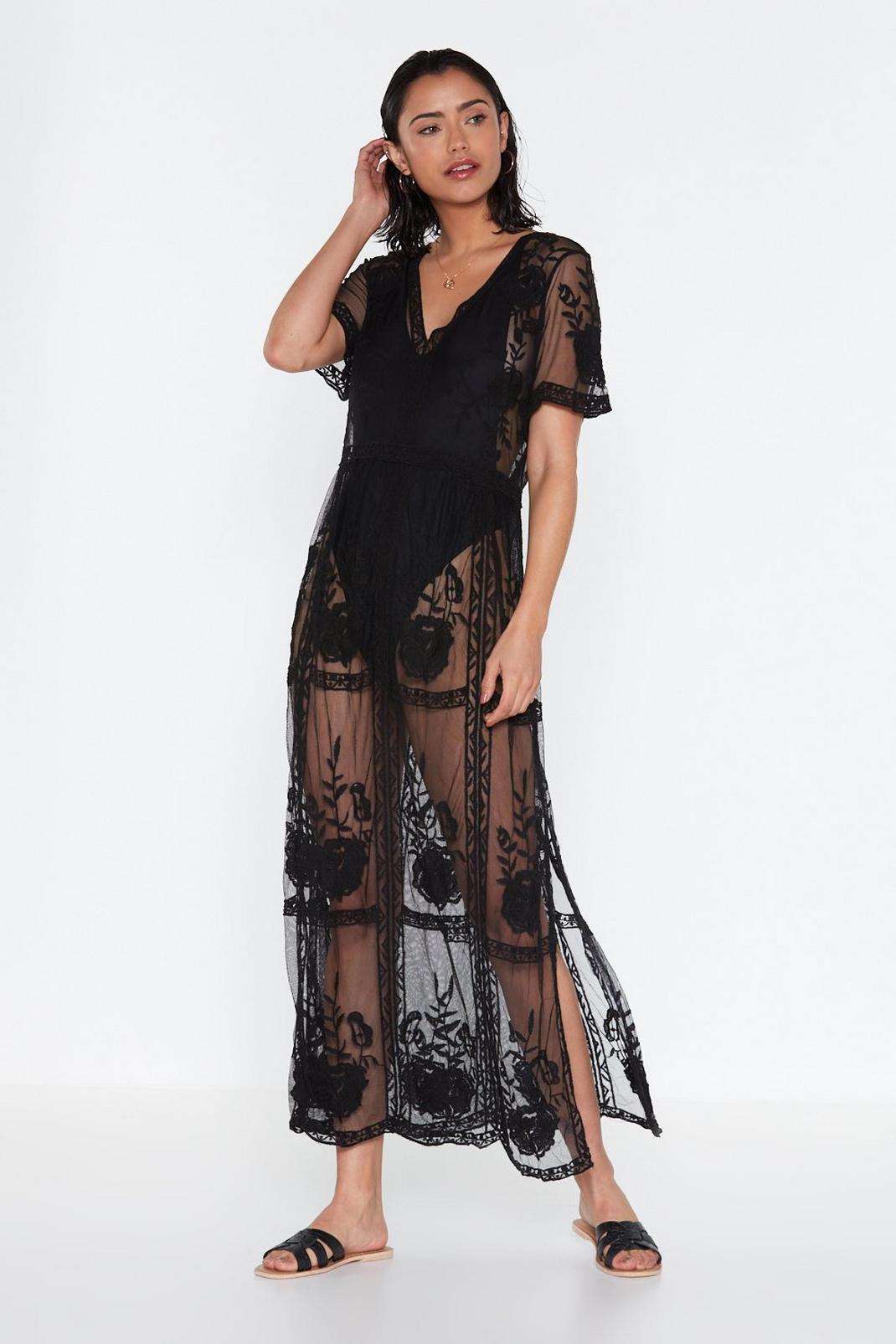 Lacey in Love Maxi Cover-Up Dress image number 1
