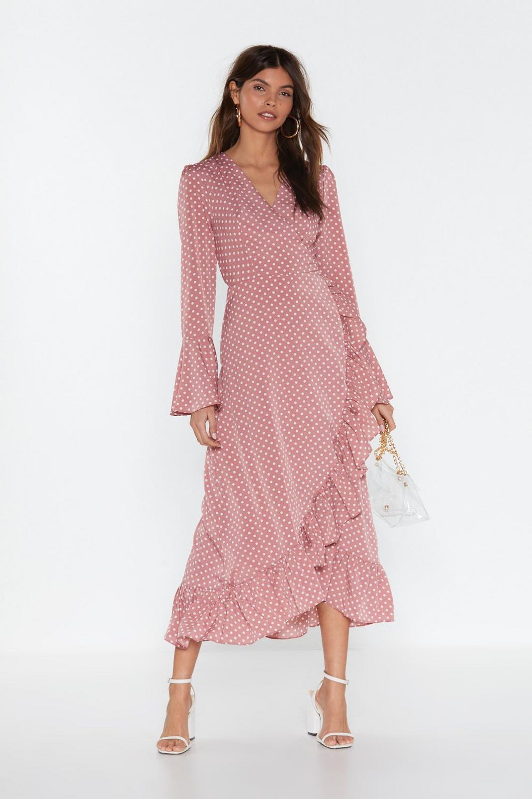 Dot to Have Your Love Polka Dot Midi Dress image number 1