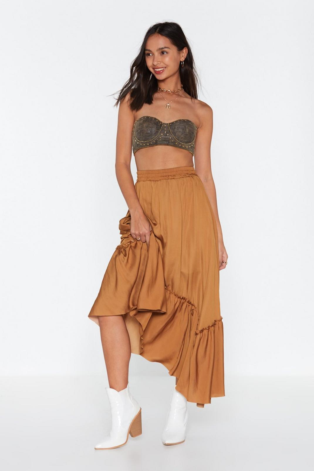 Gather Your Thoughts Maxi Skirt image number 1
