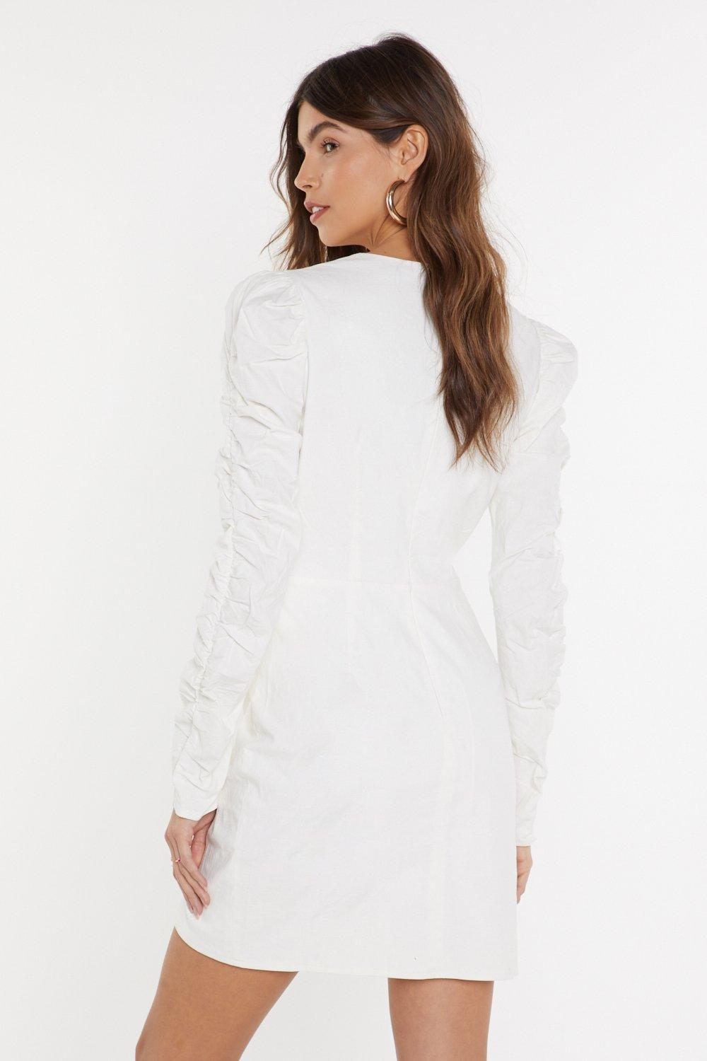Robe blazer a decollete plongeant La tete la premiere Nasty Gal