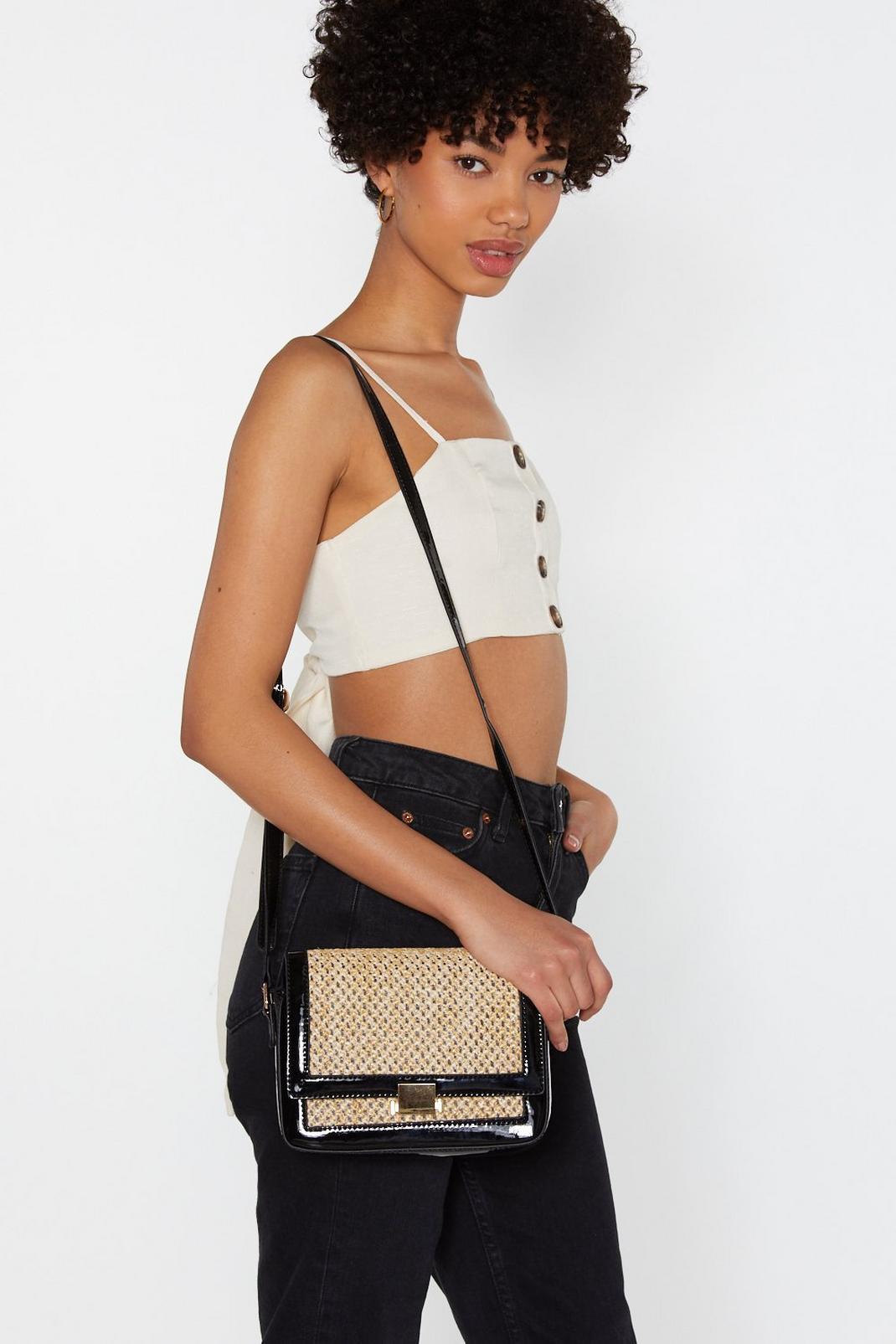 WANT Luck of the Straw Crossbody Bag image number 1
