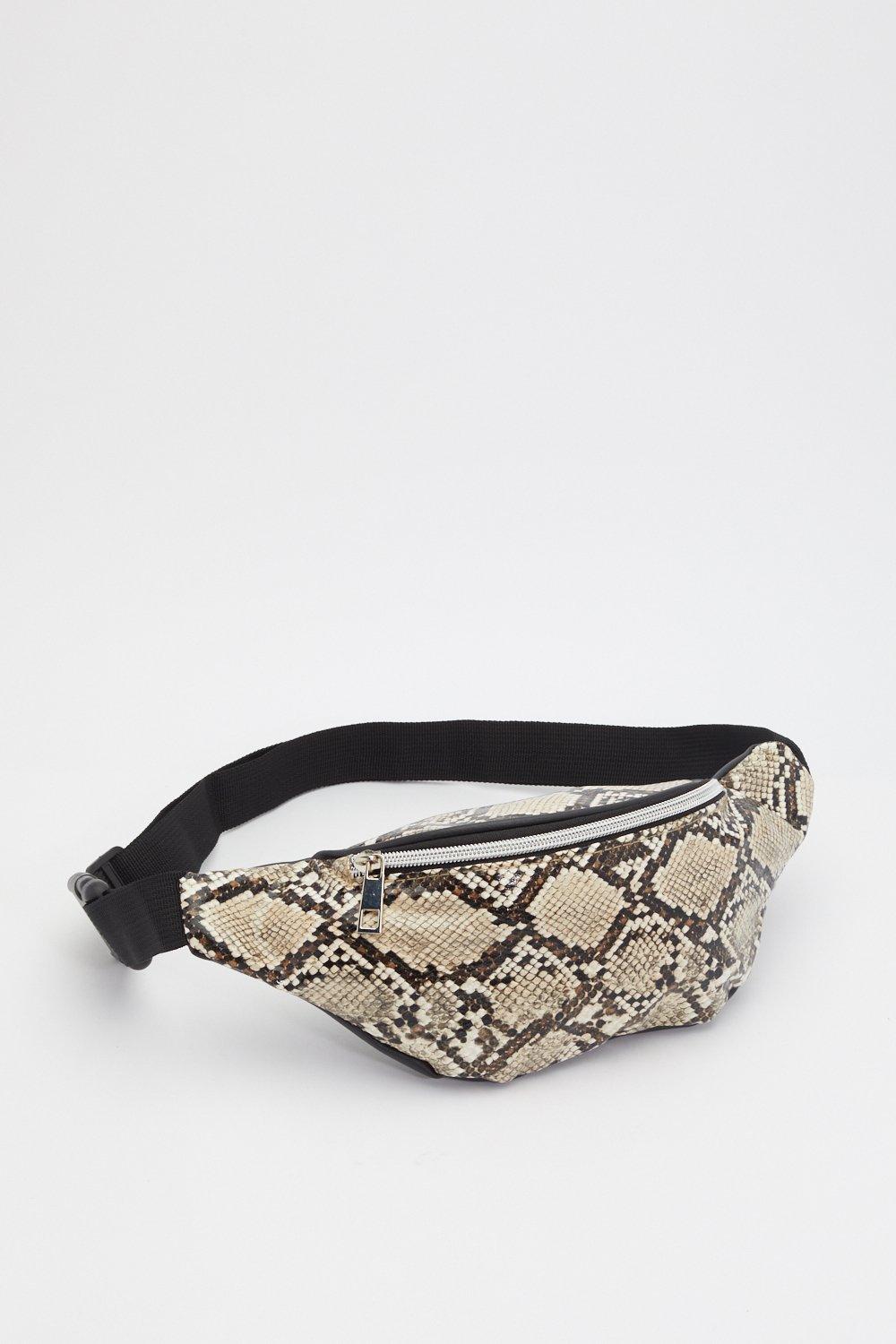 Snake print best sale bum bag