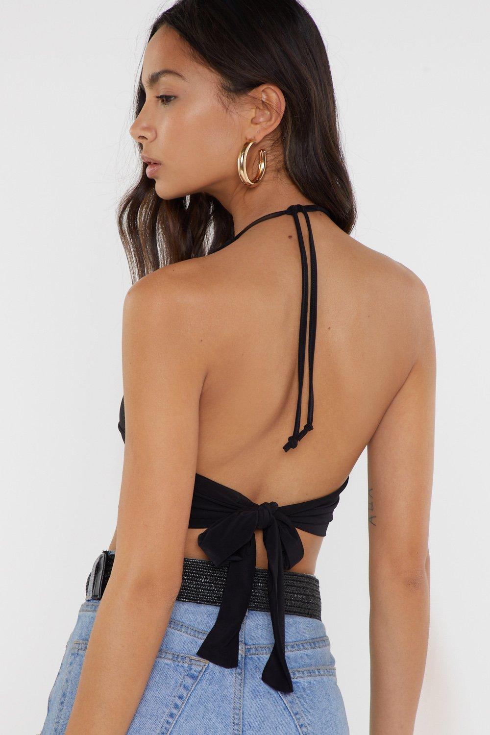 Ring Out the Best in Me Halter Bra Top