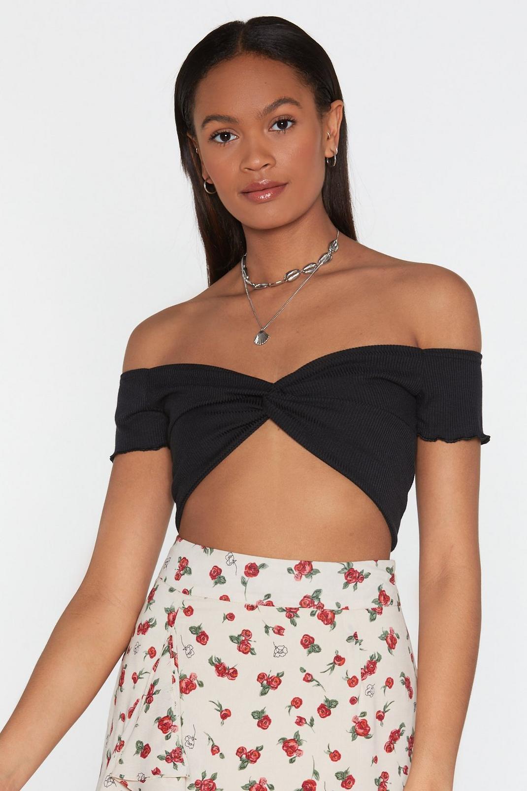 Knot Topic Crop Top image number 1