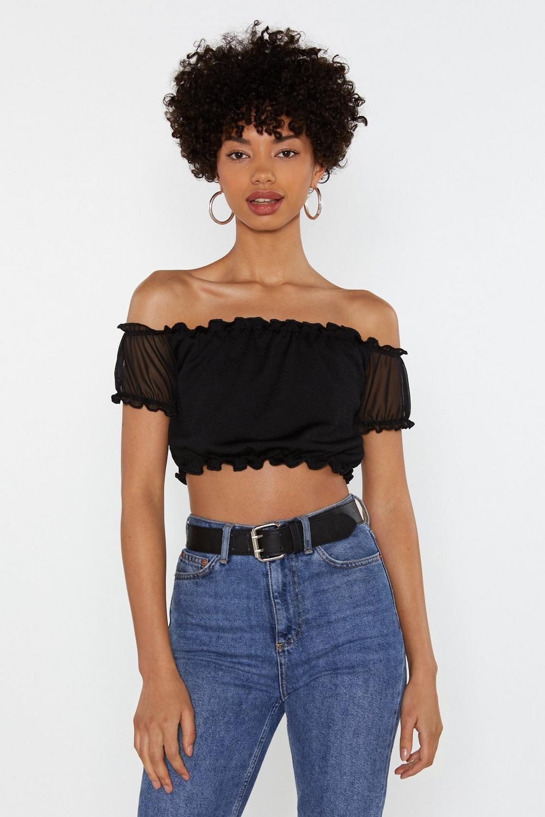 Summer is That You Off-the-Shoulder Top image number 1