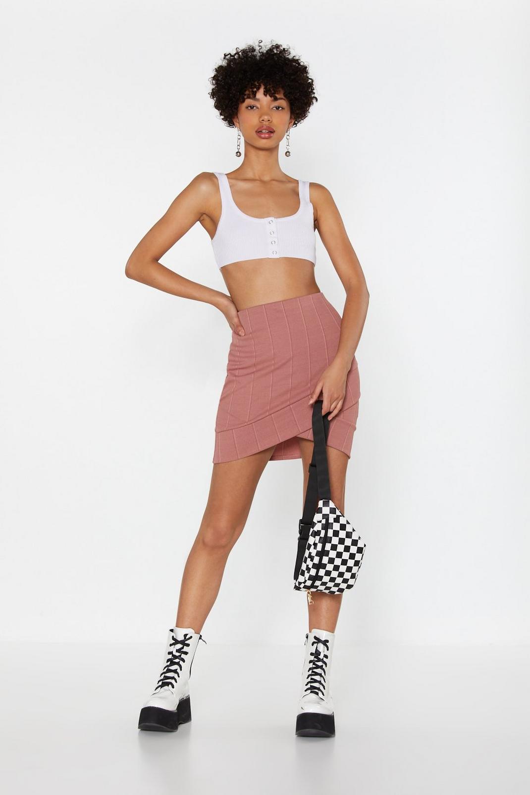 Hold Tight Wrap Bodycon Skirt image number 1