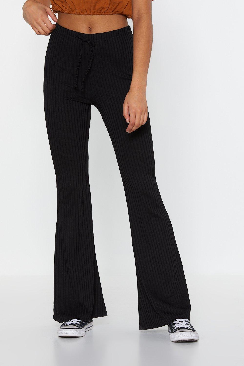 Flare Play to You Ribbed Pants