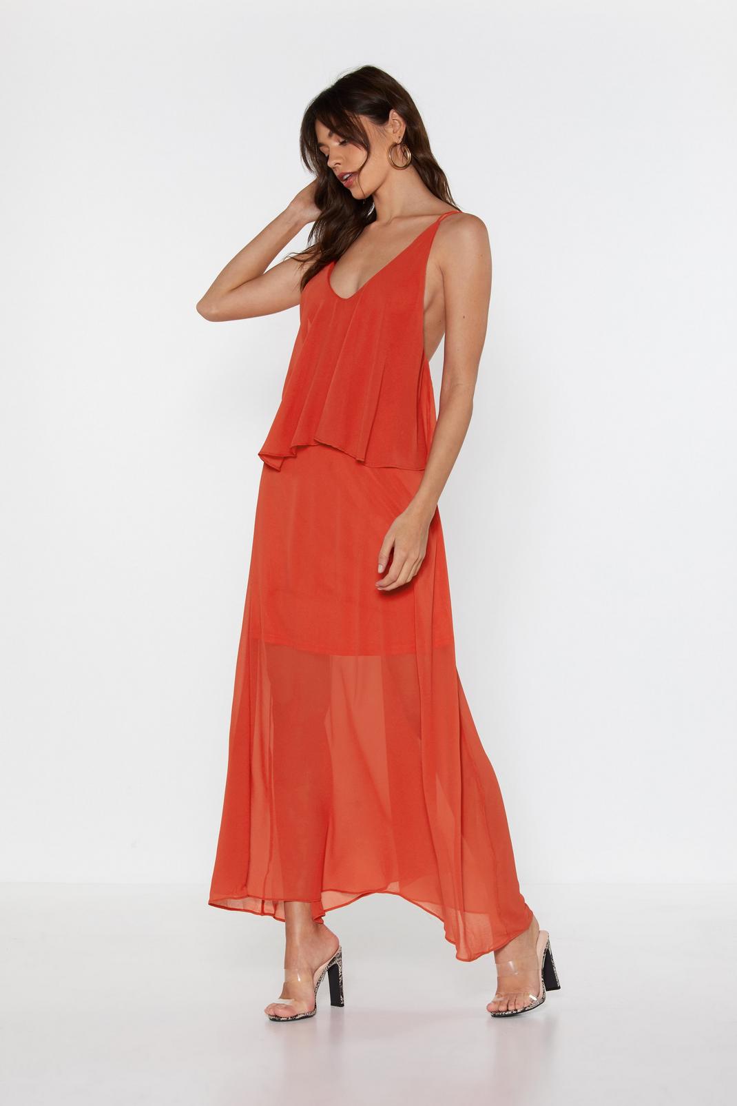 For So Long Now Strappy Maxi Dress image number 1