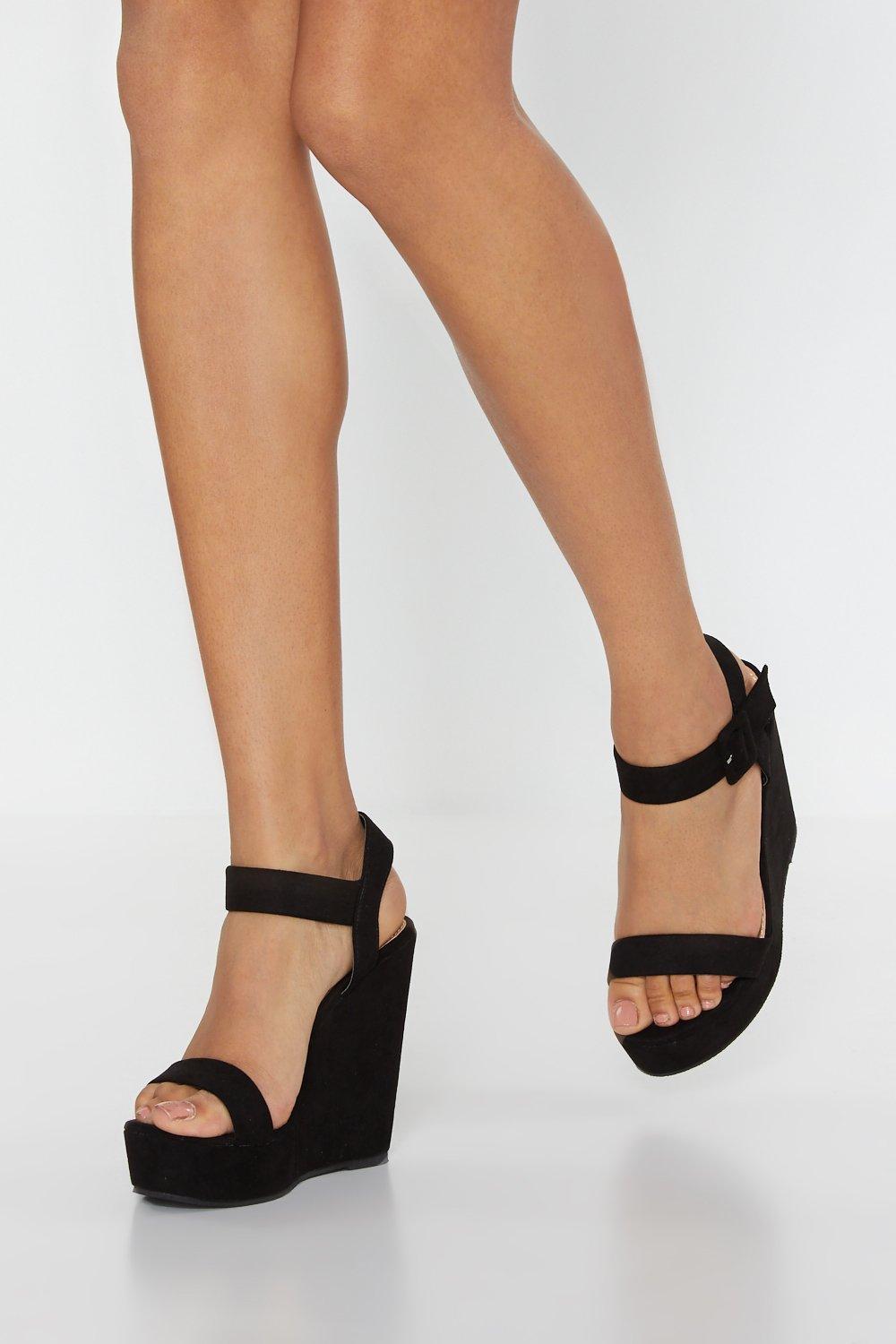 Nasty gal wedges shop