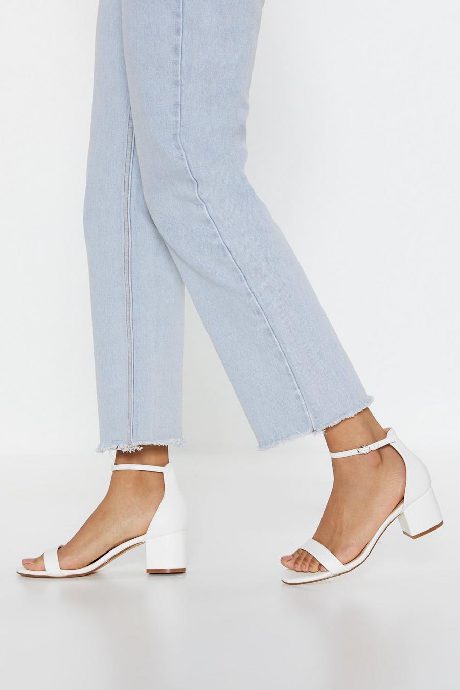 There's No Stopping You Faux Leather Sandals
