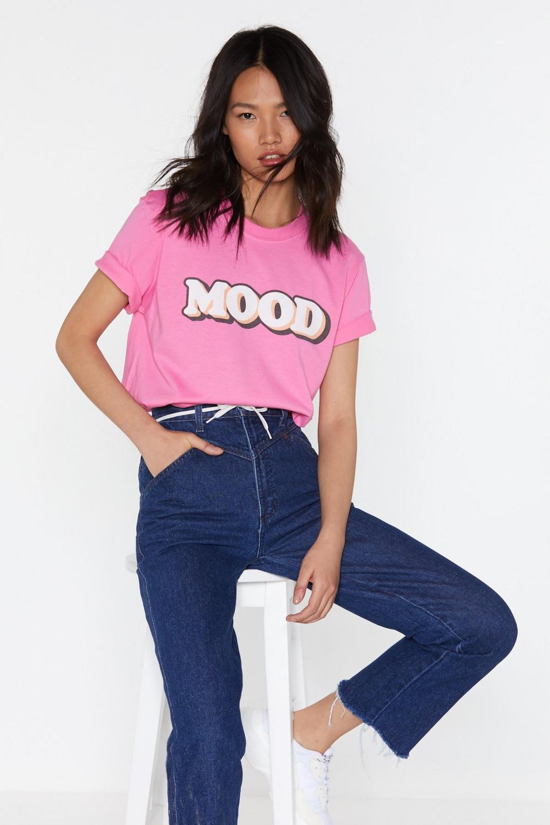 Nasty Gal x Unidays Mood Graphic Tee image number 1