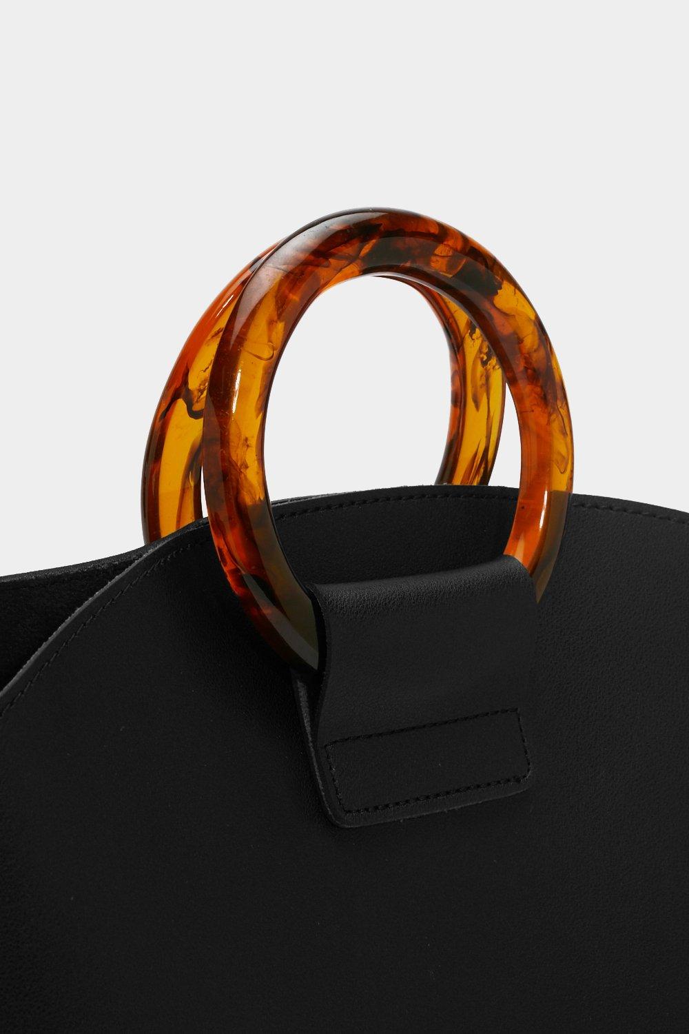 Tortoise shell handle bag cheap