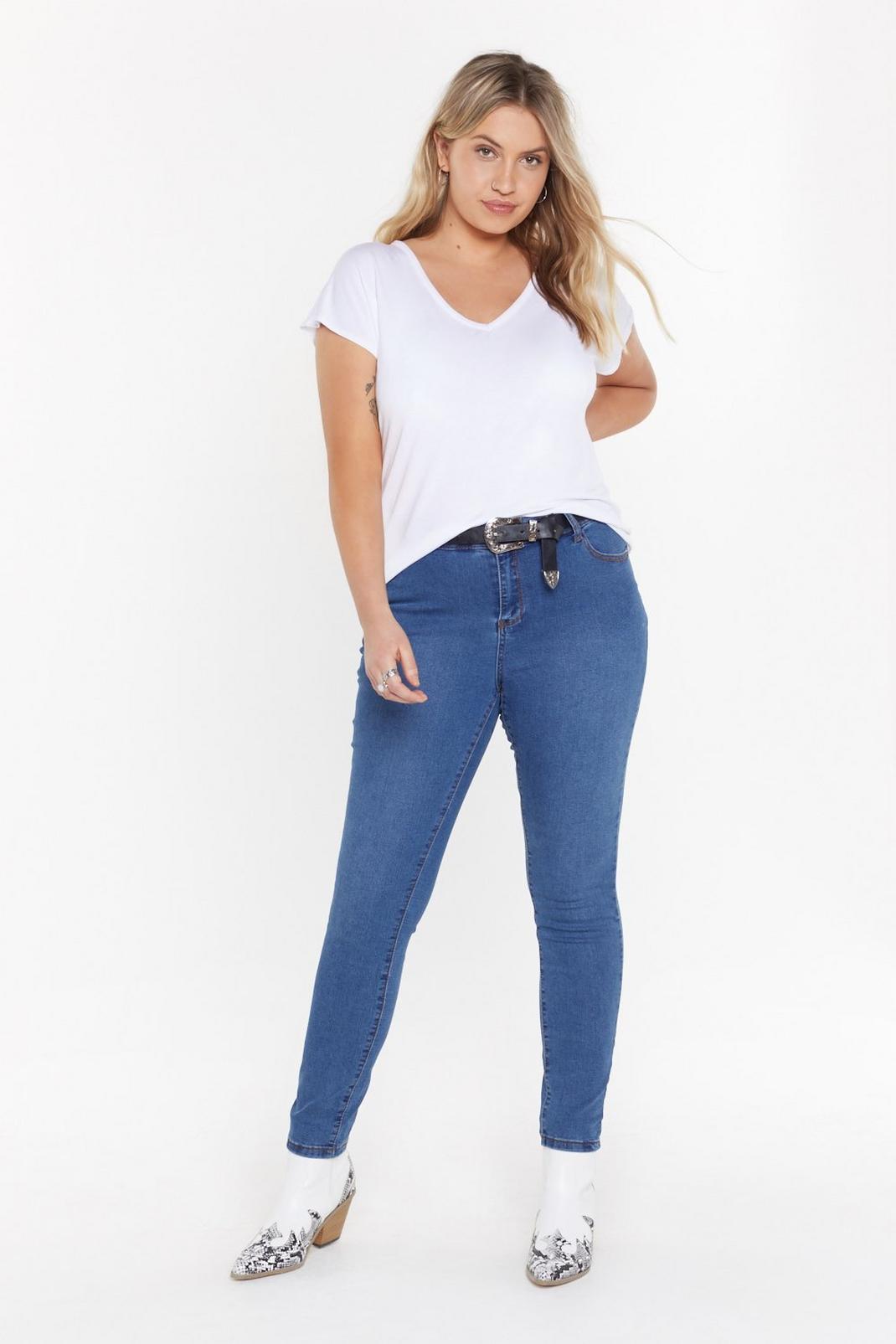 Susie High-Wasited Skinny Jeans image number 1