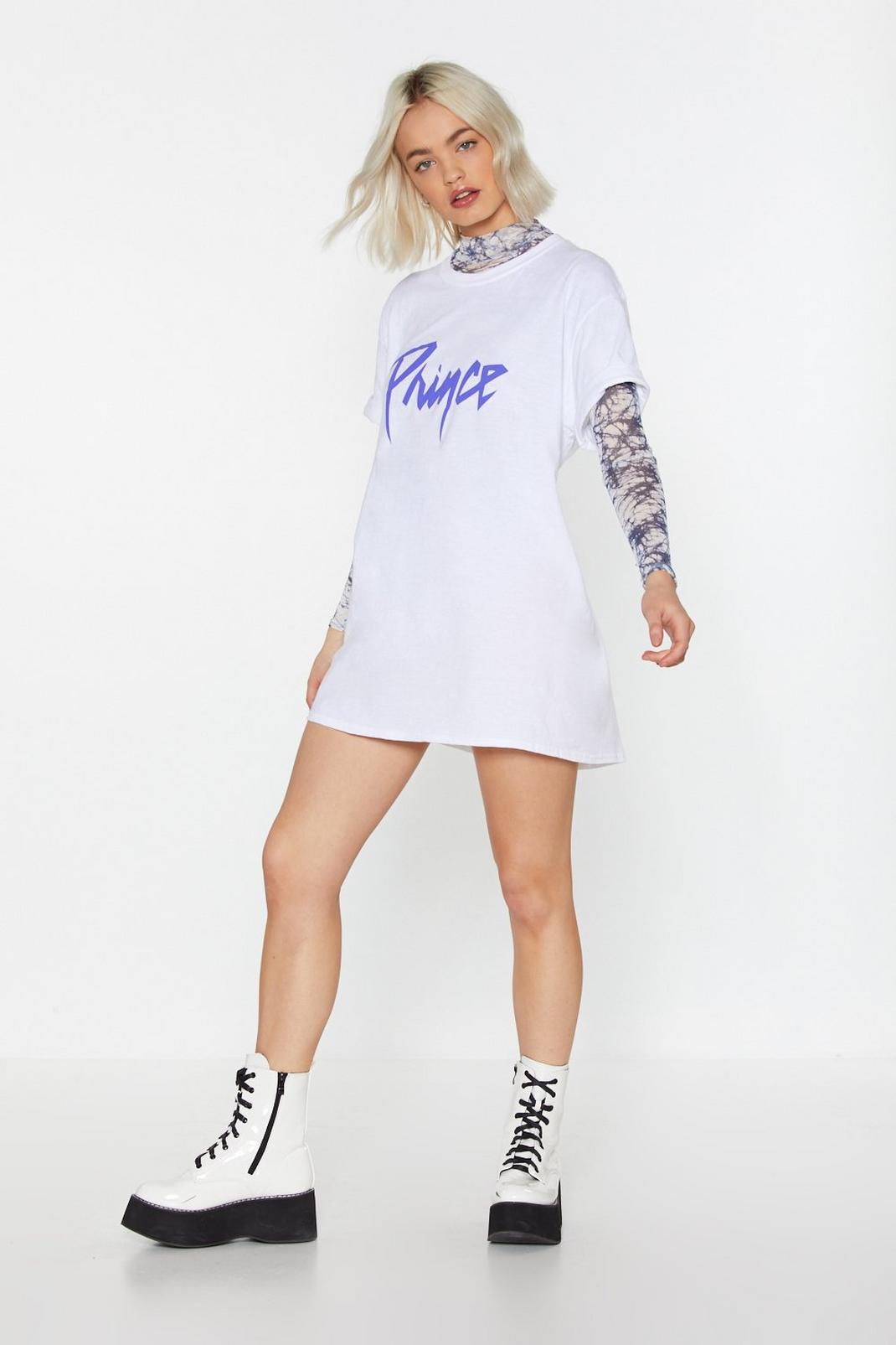 Prince Graphic Tee Dress image number 1